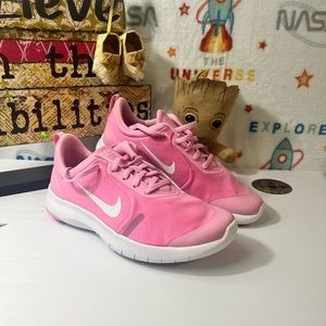 pastel pink nike shoes
